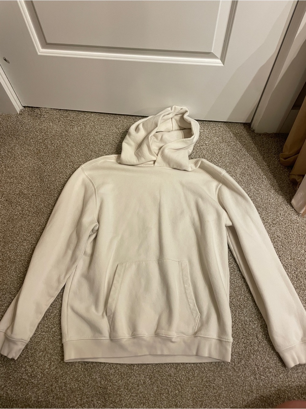 GAP Men's Cream Pullover Hoodie